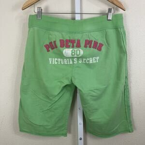 Victoria’s Secret PINK Vintage Y2K Sweat Shorts M Medium Phi Beta Low Rise